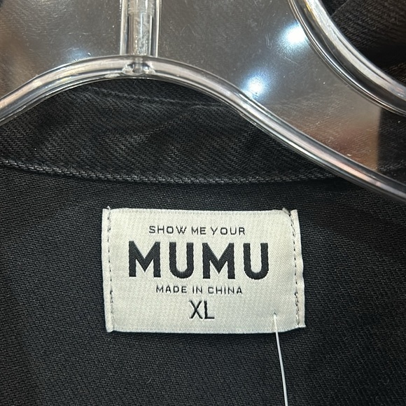 Show Me Your MUMU- Elegant Black Button-Front Romper - Picture 3 of 5